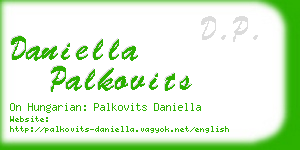 daniella palkovits business card